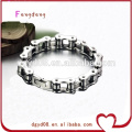 Biker's bike chain stainless steel bracelet of fashion jewelry/stainless steel motorcycle chain bracelet